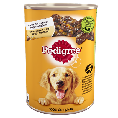 PEDIGREE POLLO/CAR.GEL.gr.400 
